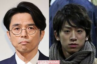 井ノ原快彦と小山慶一郎