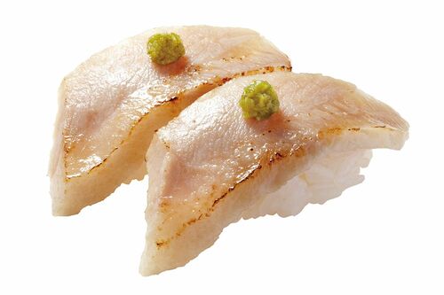 【はま寿司】炙り豚とろ（柚子胡椒のせ）/165円