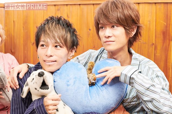 もはや実写版チップとデール　撮影／山田智絵