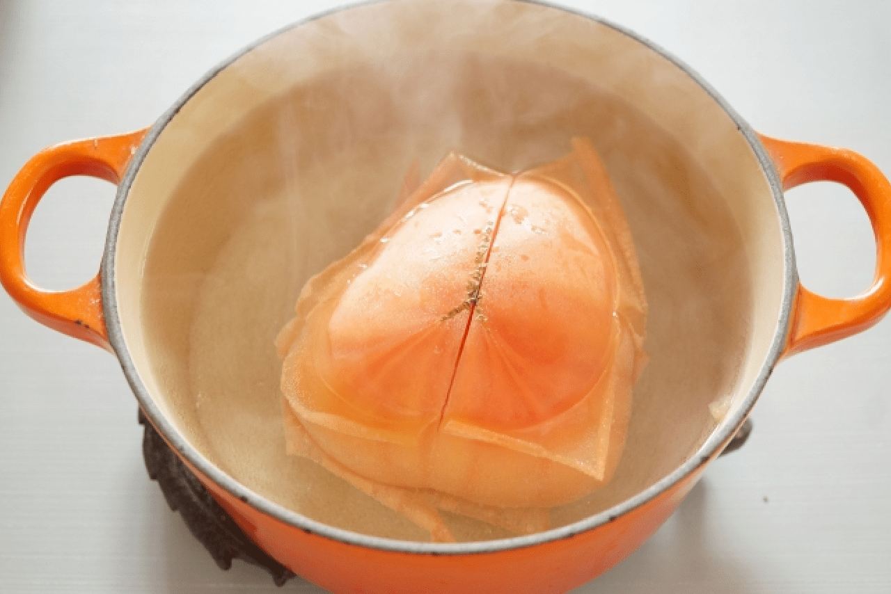 トマトの皮は捨てずに再利用！？