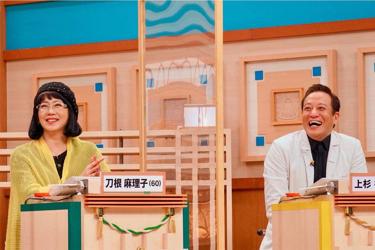 『クイズ！脳ベルSHOW』　※12月7日～OA分の風景です