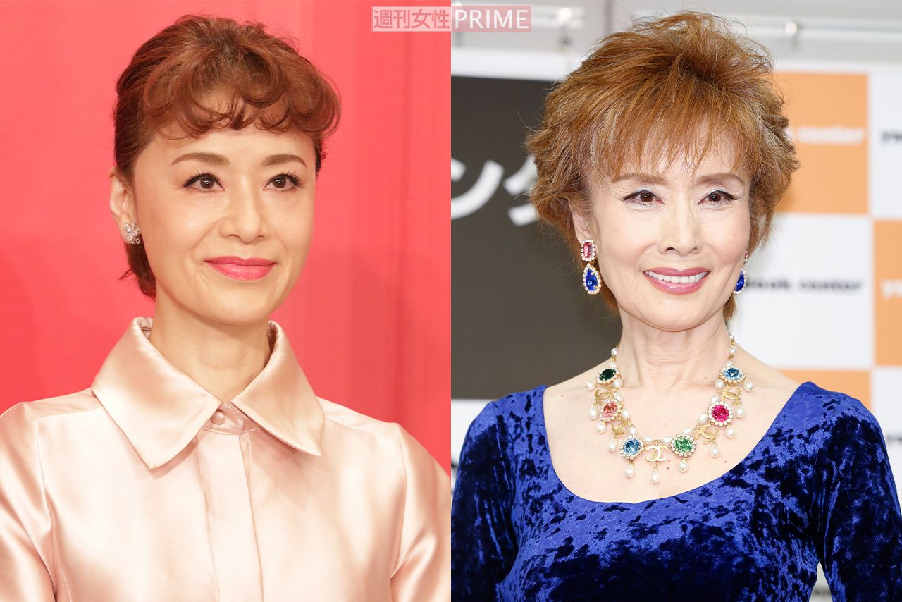 左から大地真央、小柳ルミ子