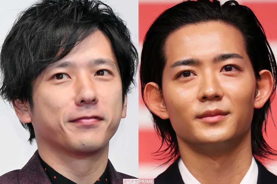 左から二宮和也、竜星涼