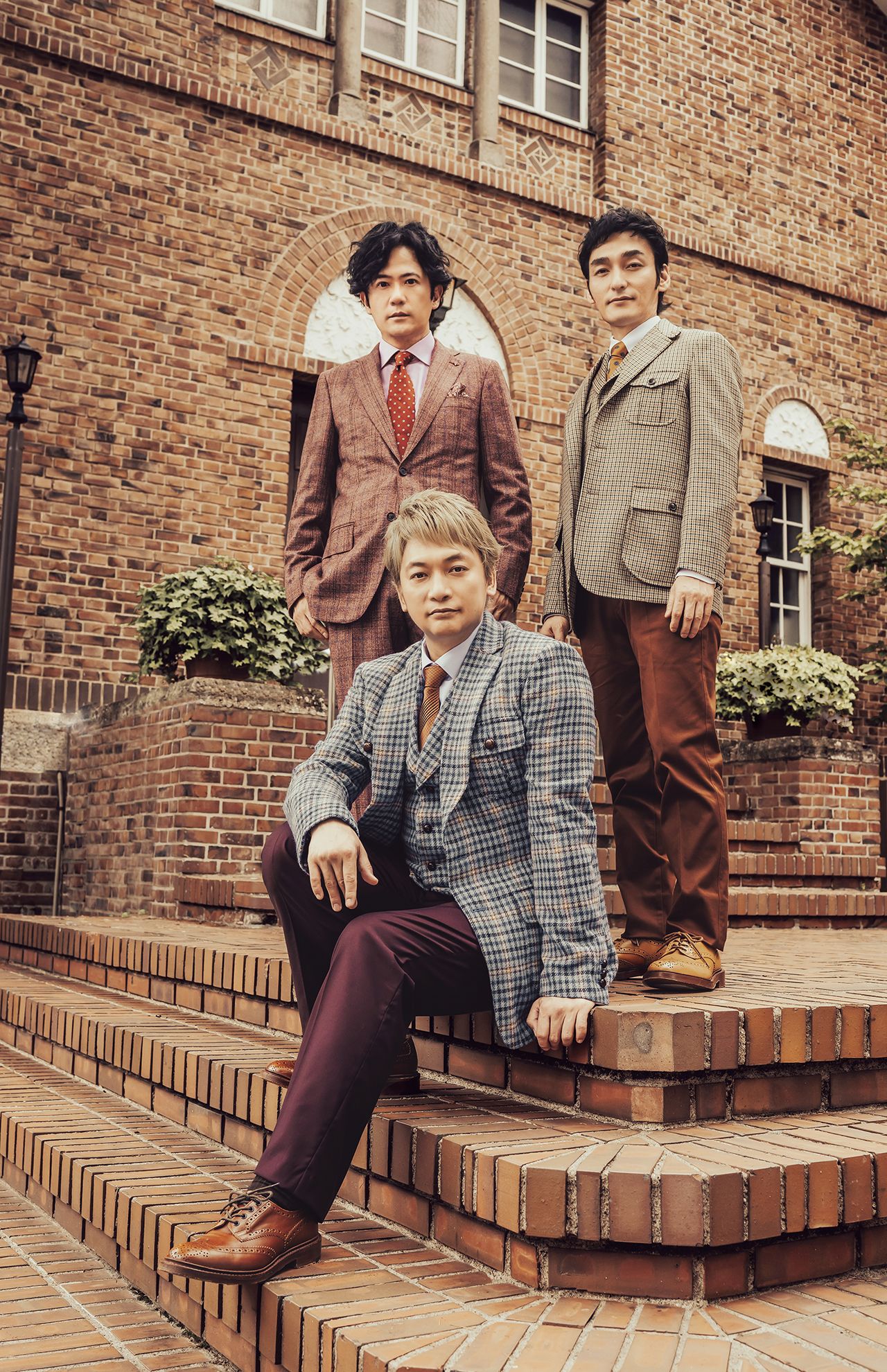 稲垣吾郎×香取慎吾×草なぎ 剛（撮影／アライテツヤ）