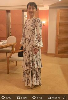 石破茂首相の妻・佳子夫人（石破首相の公式Xより）