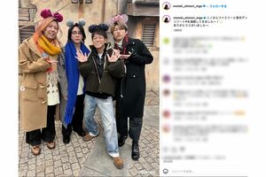 『ニノさんとあそぼ』出演時に陣内智則との画像を投稿したMrs.GREENAPPLE・大森元貴（公式インスタグラムより）