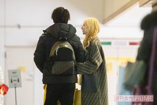 新カレとイチャつく加藤紗里（'21年1月）