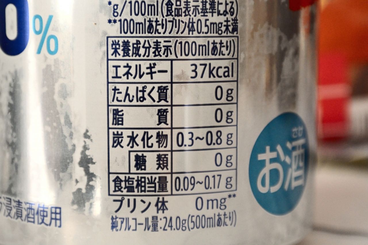 年末年始でお酒を飲むシーンも増えるが、“糖類0”の表示に油断しないこと　※写真はイメージです