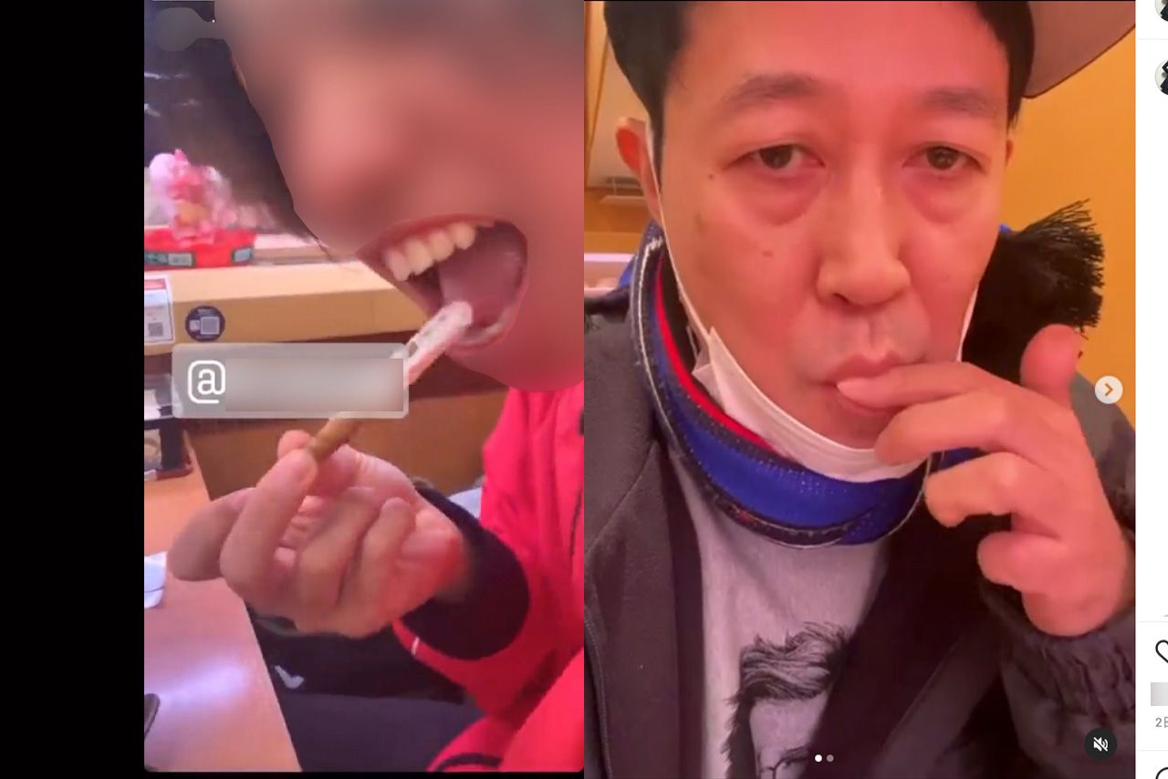 迷惑行為が指摘された男性、“パトロール”をする小籔千豊（公式インスタグラムより）