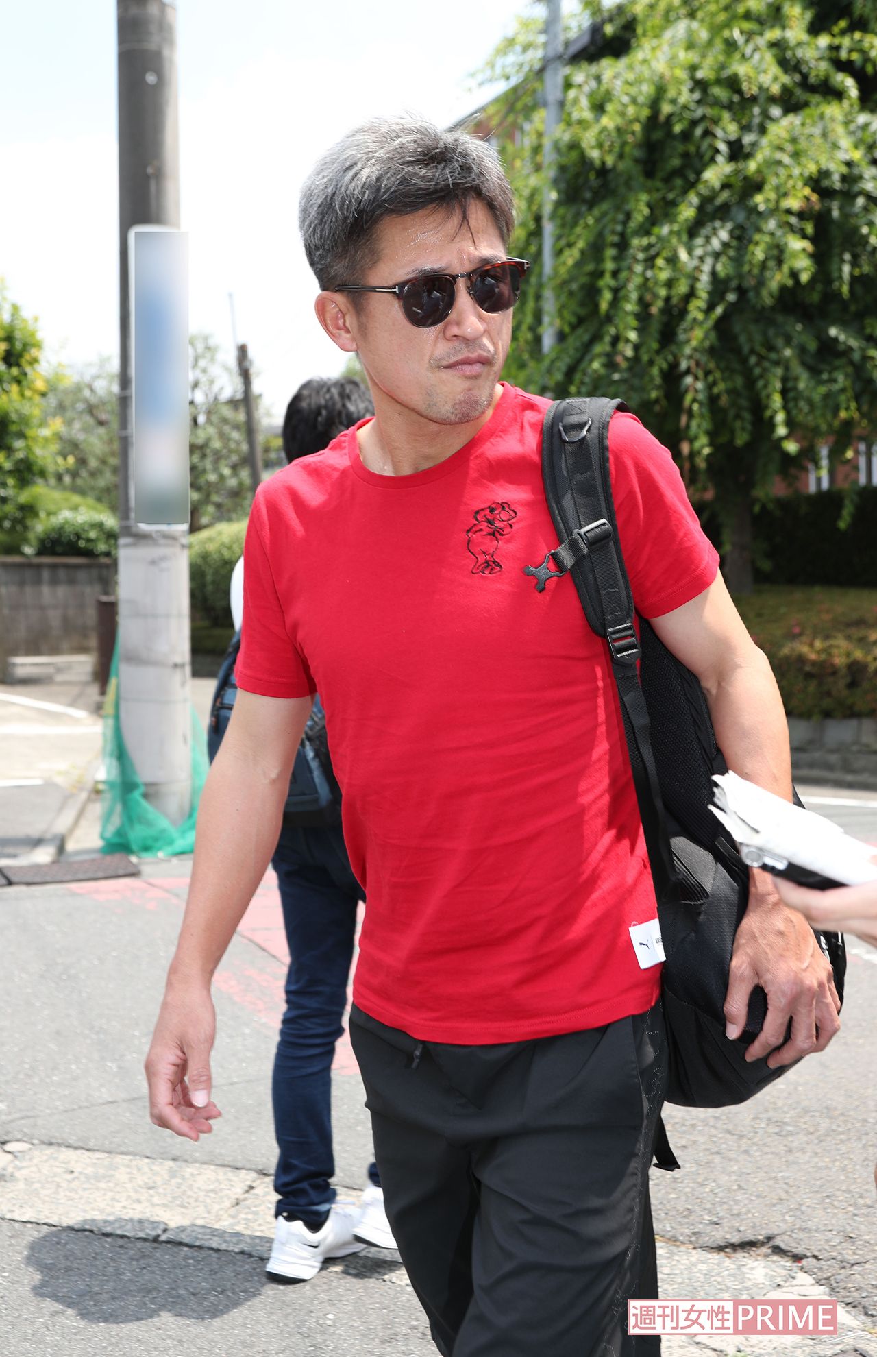 '17年と'20年にカズを直撃取材。記者をイジるなど対応はキングだ