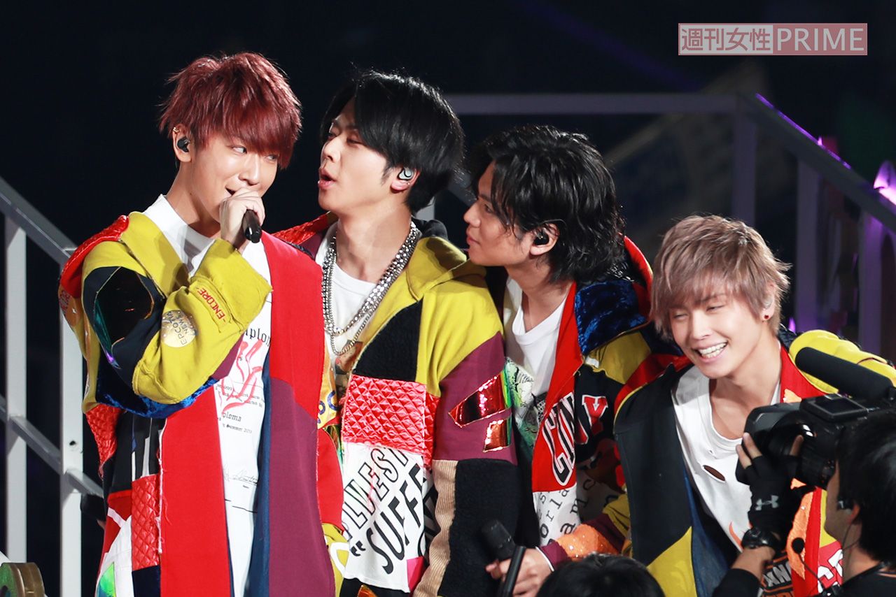 2019-2020ジャニーズカウントダウンで仲良しぶりを見せたNEWS