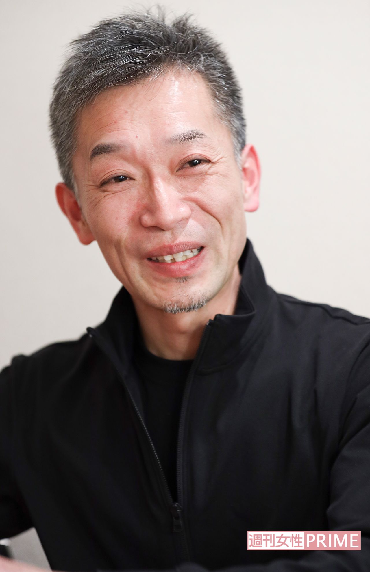 英哲さんを慕って集まった「英哲風雲の会」のメンバーのはせみきたさん　撮影／齋藤周造