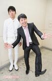 左からNON STYLEの石田明、井上裕介 撮影/渡邉智裕