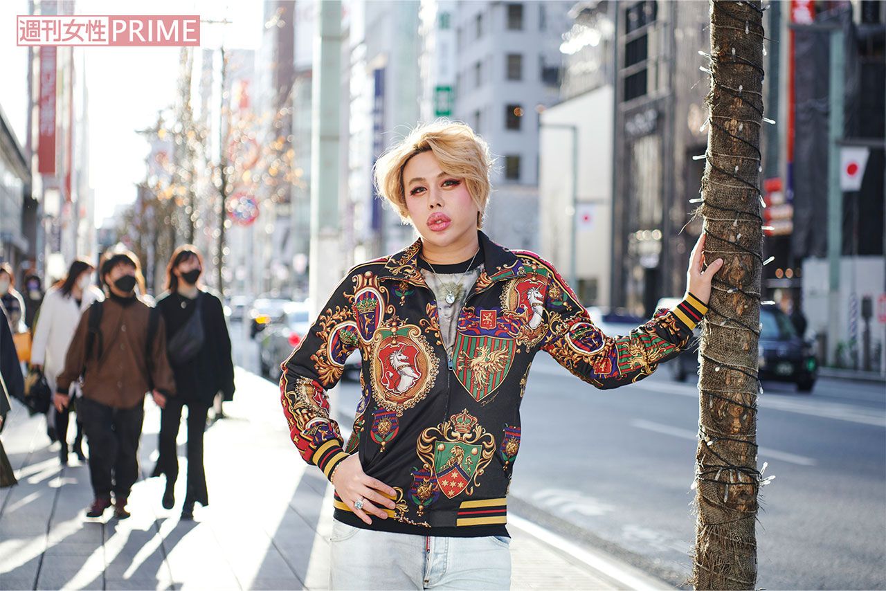 この日は銀座で撮影を決行。が、誰にも声をかけられず凹んだアレン