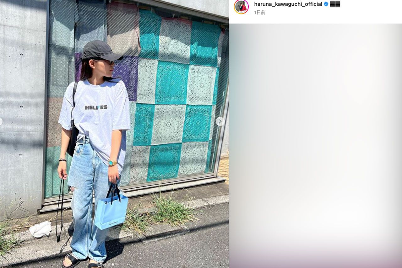 川口春奈の左手にはさりげなく“超高級時計”が（本人のインスタグラムより）