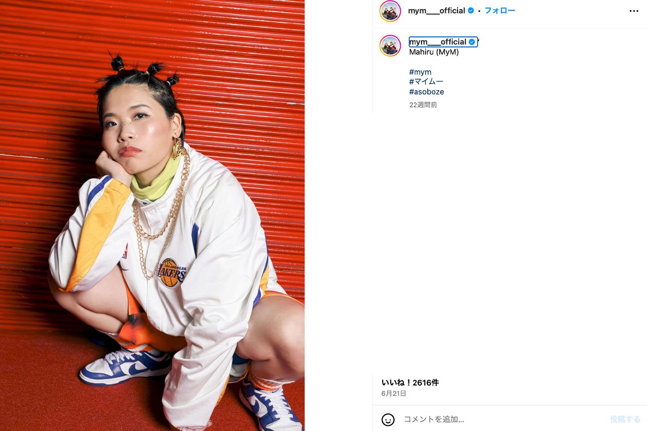 MyM公式Instagramより