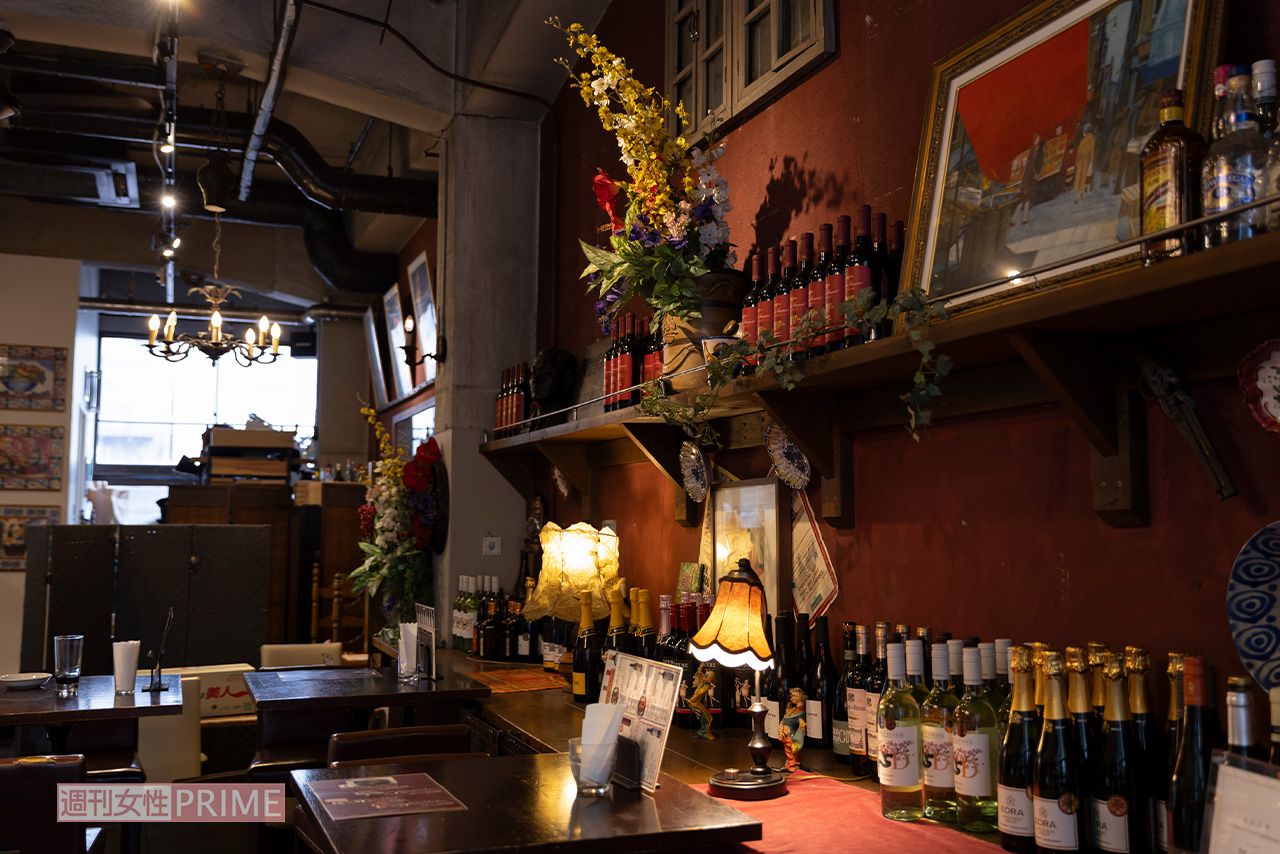 銀座　日東コーナー1948　撮影／斎藤周造