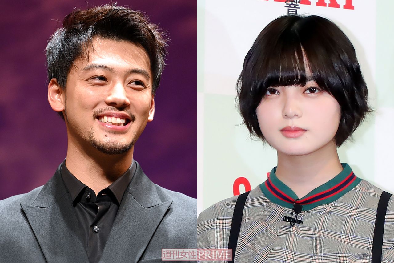 『六本木クラス』（'22年、テレビ朝日系）で共演した竹内涼真と平手友梨奈