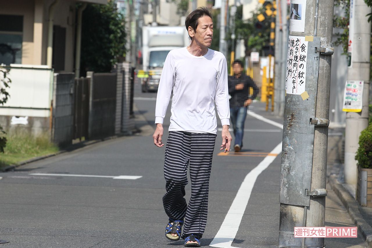 自宅の周辺をうろつく斎藤（'11年）