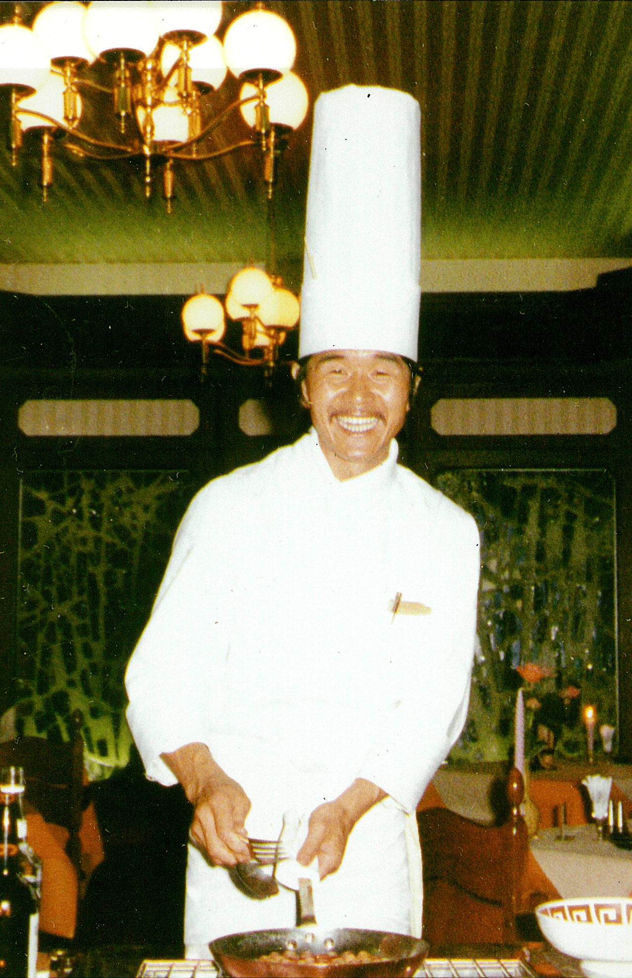 “親父”の店で働いた35歳当時