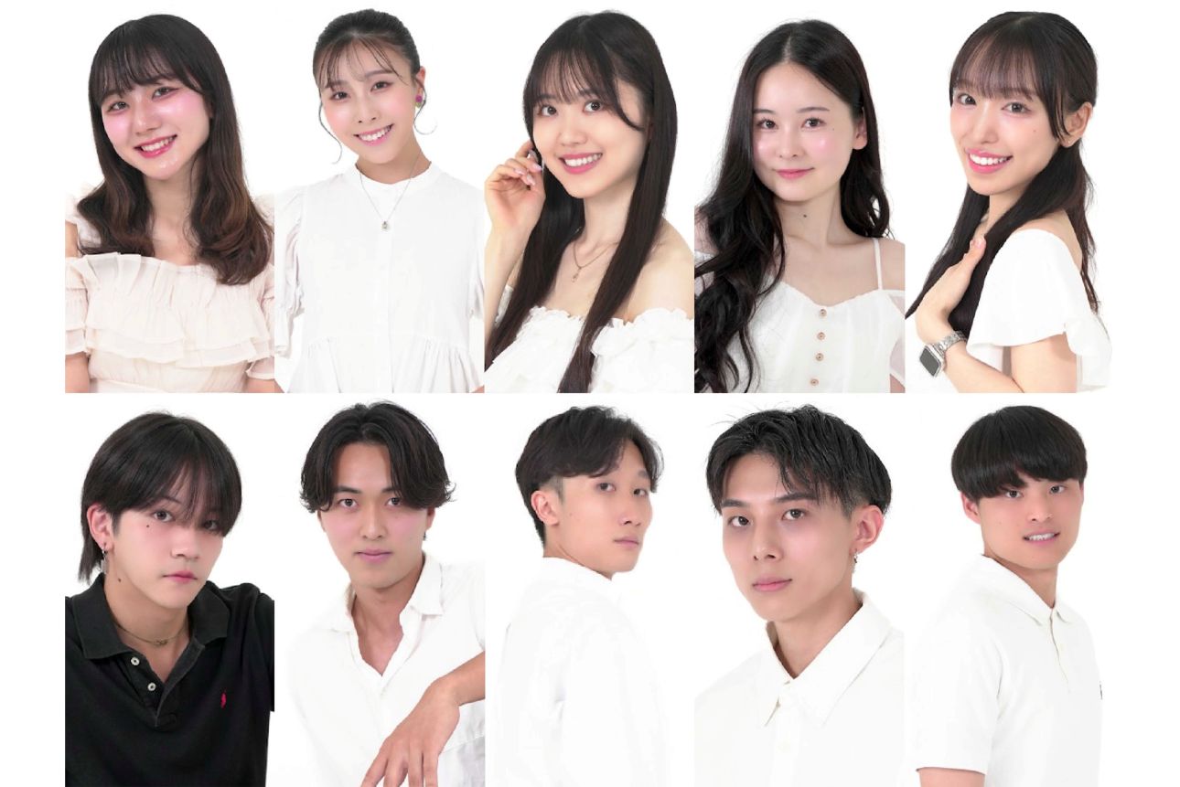 今年のミスミスターSFCコンテスト出場者（『MISCOLLE』公式サイトより）