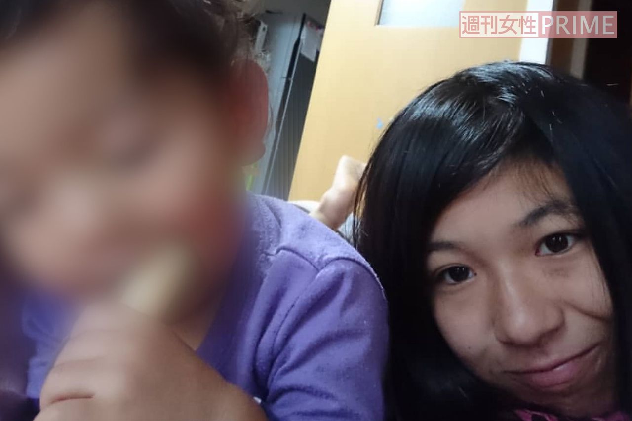 容疑者25歳の誕生日に長男と（本人のインスタグラムより）