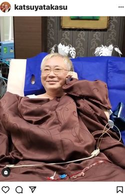 がんの治療中でも仕事をする高須院長。インスタグラムより