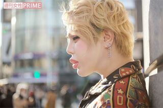 「今年は鼻。付けっ鼻みたいに高～～くしたいの」と語るアレン