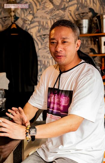 植毛効果がわかるいしだ壱成。若々しい印象だ