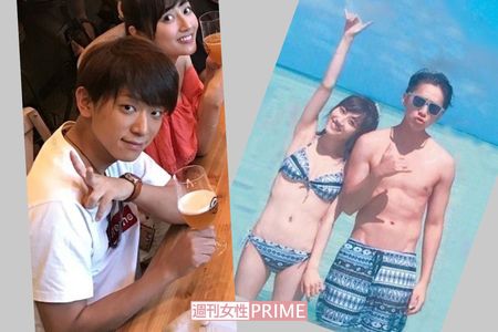 SNSで拡散され続けている小山慶一郎とアイドル元カノ・新藤まなみの写真。ふたりの距離感が、親密さを表している