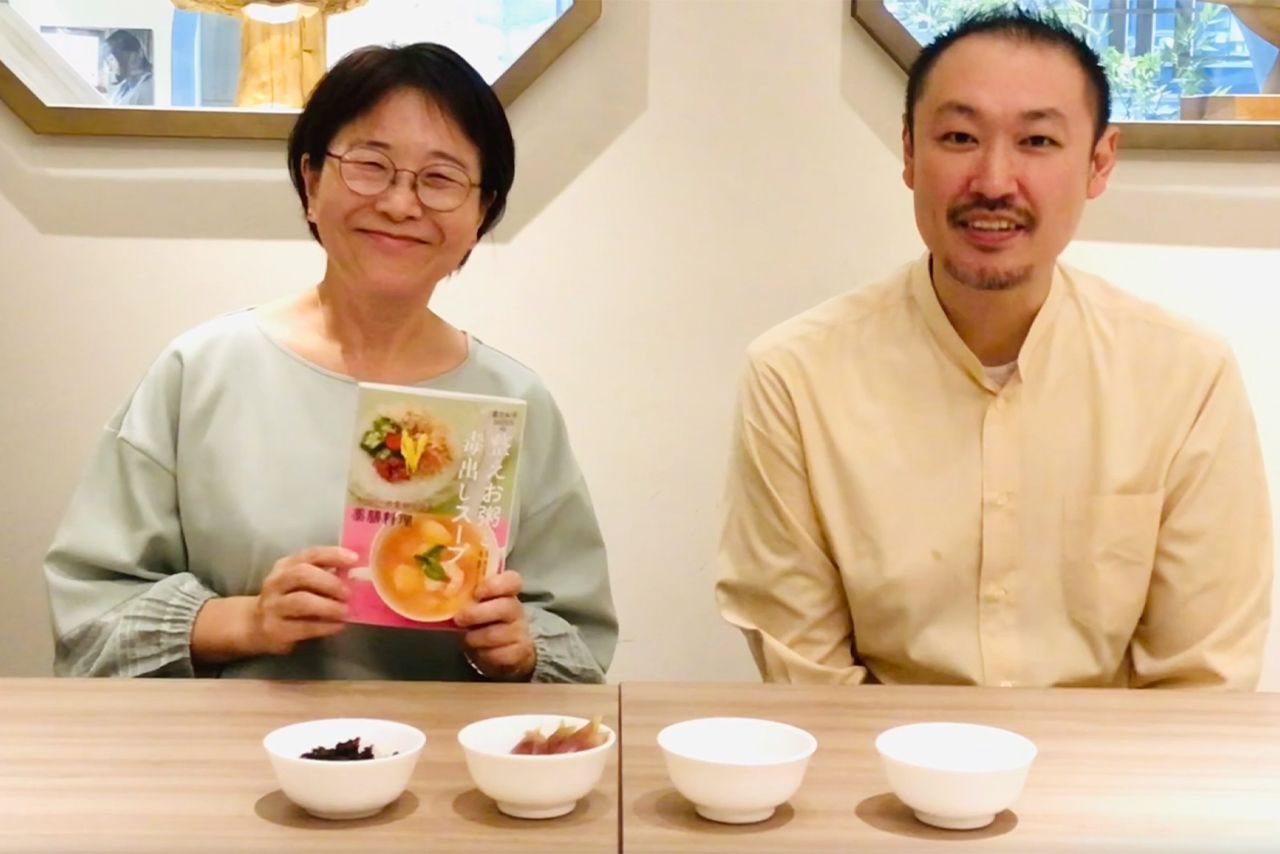 齋藤友香理先生と牧野秀明シェフ