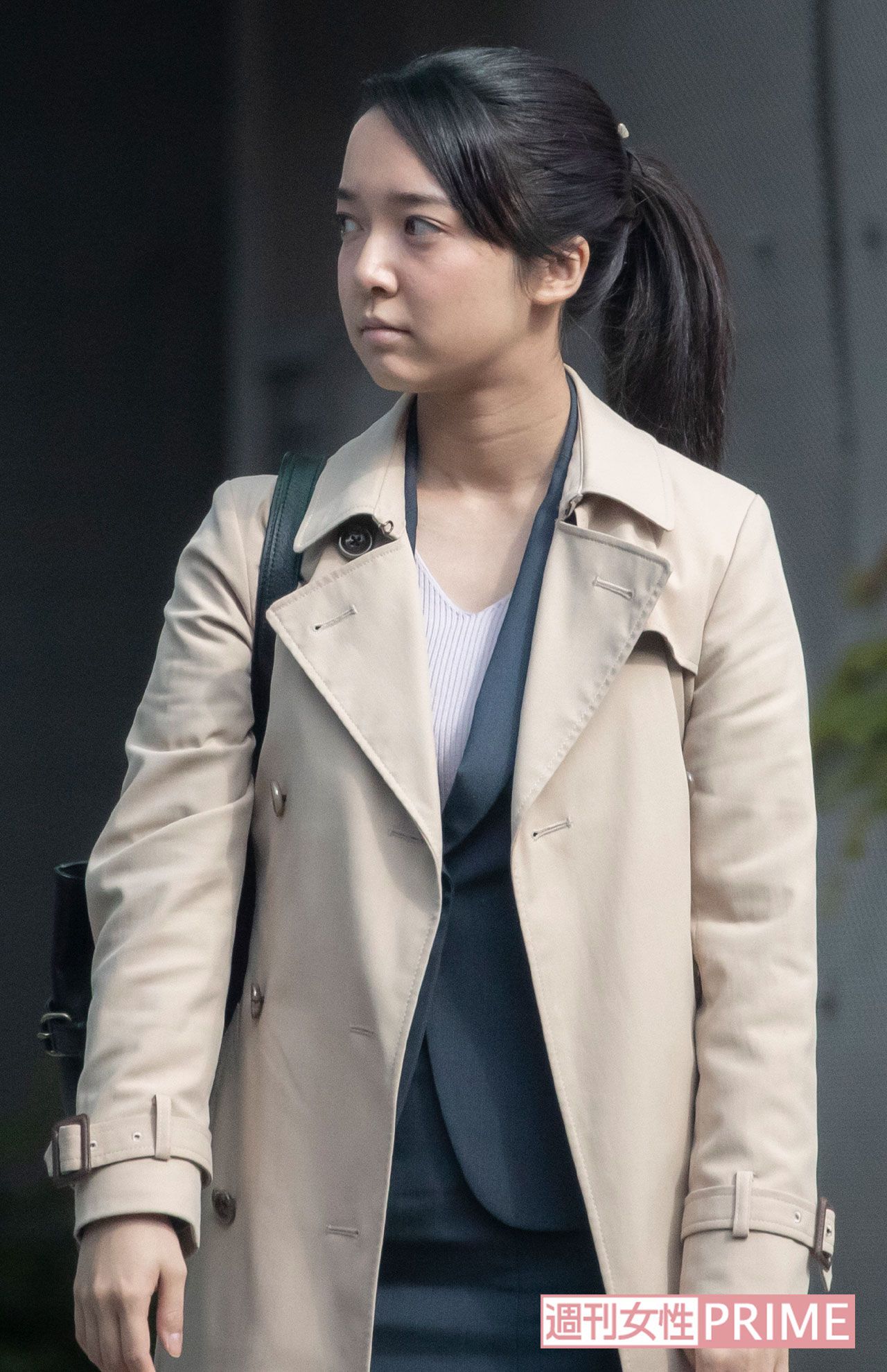 '20年に放送された『記憶捜査2』ロケ現場で目撃。朝ドラとはガラリと違うスーツ姿の警察官役を演じていた