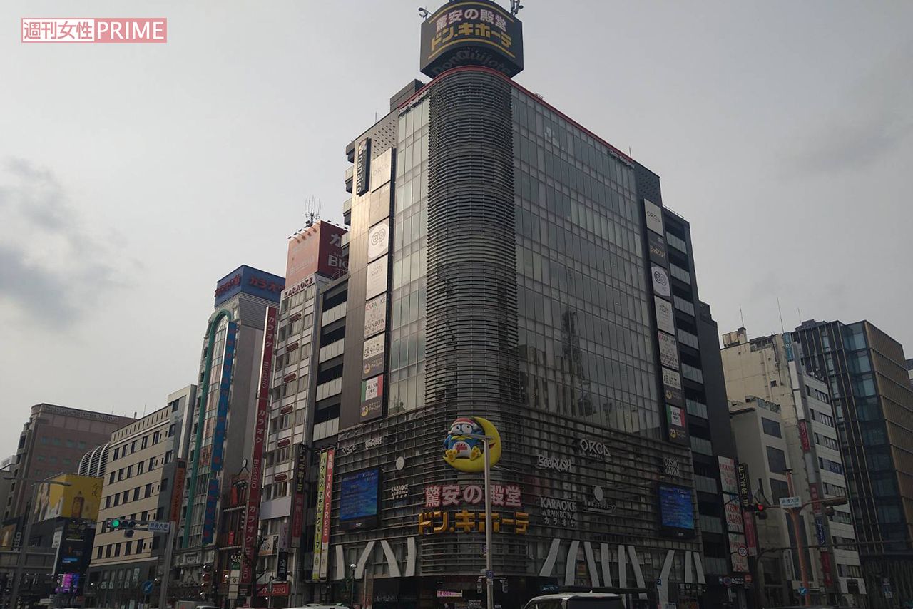 容疑者がたむろしていた『ドン・キホーテ栄本店』の横にあった広場、通称“ドン横”（昨年6月に閉鎖）