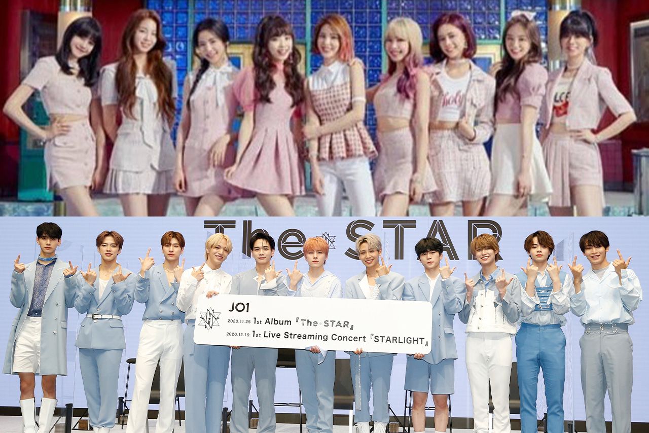 快進撃を続けるNiziU（上）、公開オーディションブームの先駆けとなったJO1