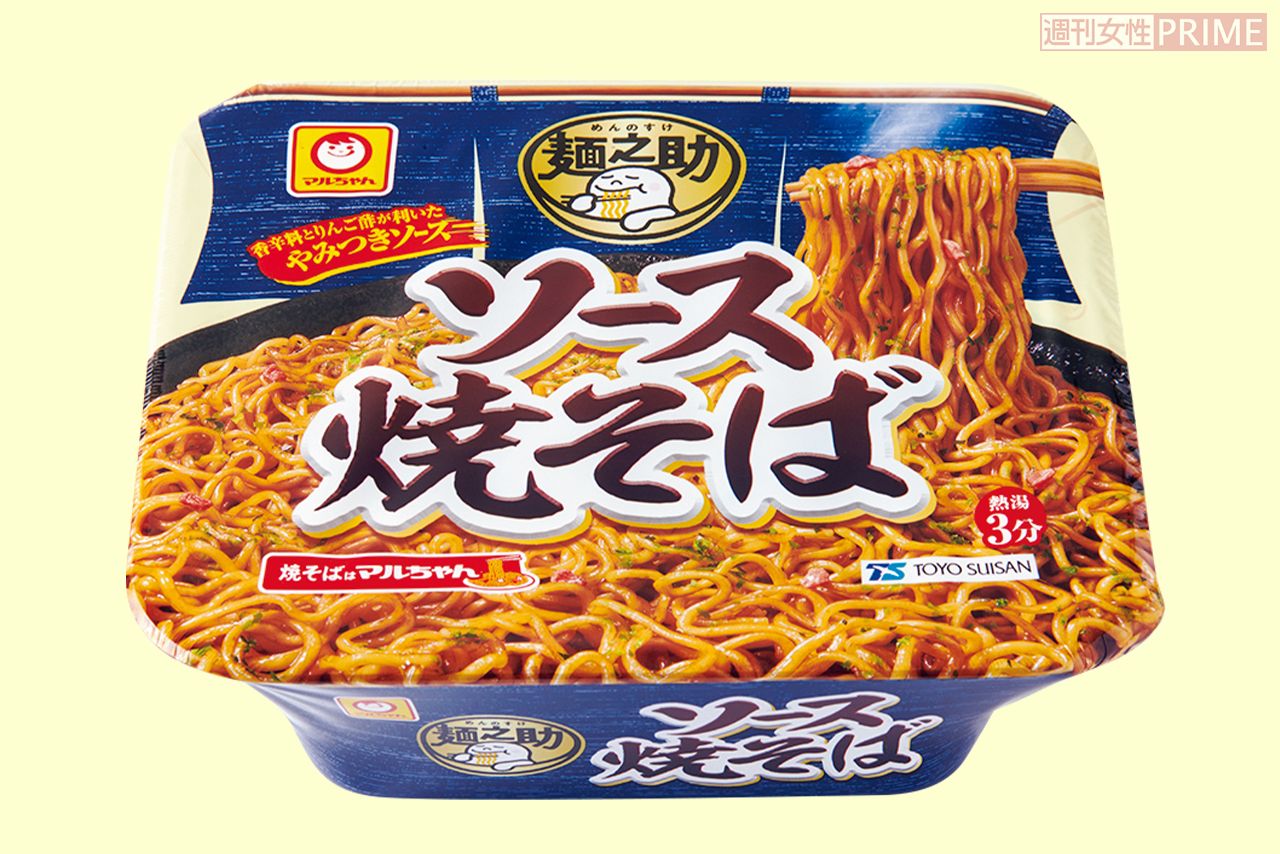 マルちゃん麺之助ソース焼そば　撮影／山田智絵