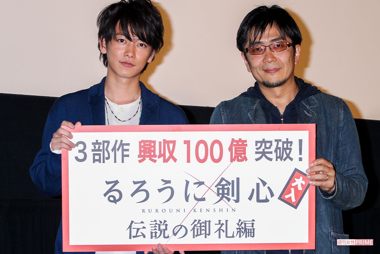 『るろうに剣心 伝説の最期編』大ヒット御礼舞台挨拶（'14年9月）