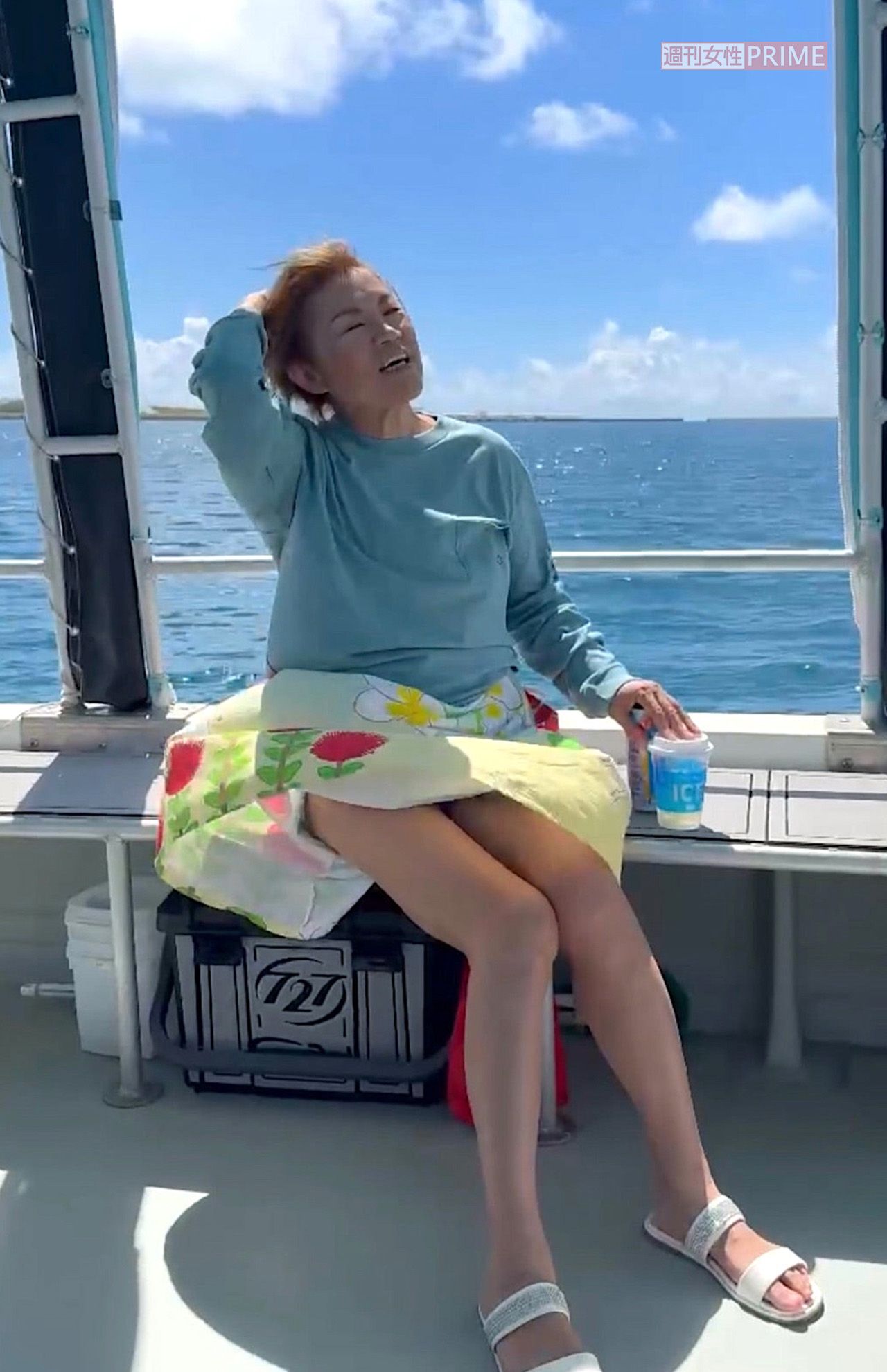 今年の夏休みも例年どおり、石垣島で日焼けも気にせずマリンスポーツを楽しんだという