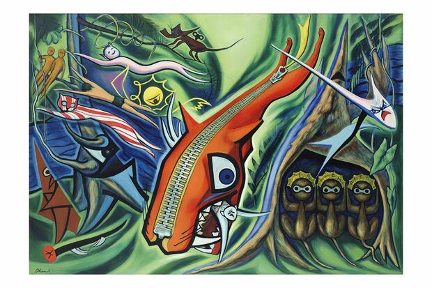 『森の掟』（C）岡本太郎記念現代芸術振興財団