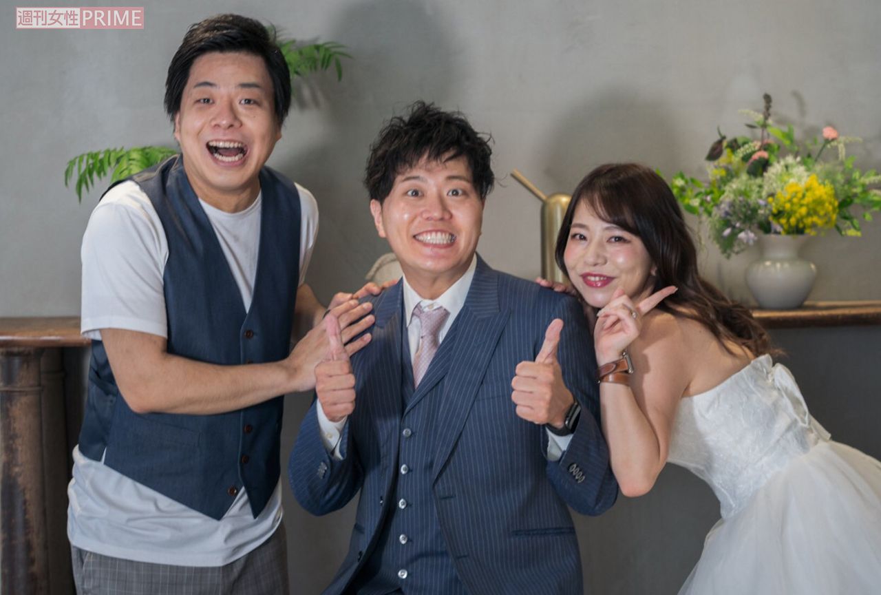 （『バンビーノ』藤田裕樹のオンライン結婚式の様子）