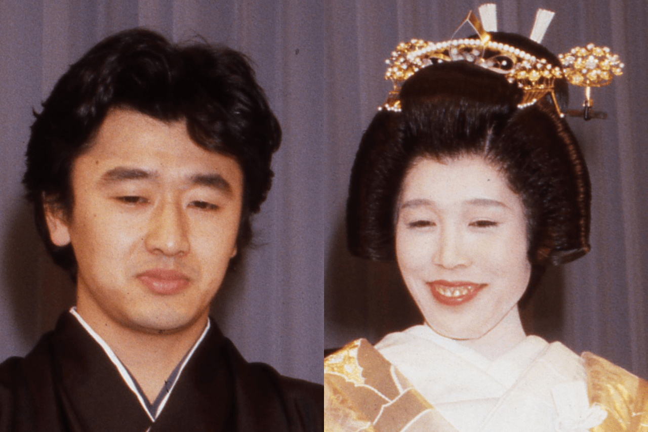 1982年2月28日、東京プリンスホテルで挙式した桑田佳祐と原由子