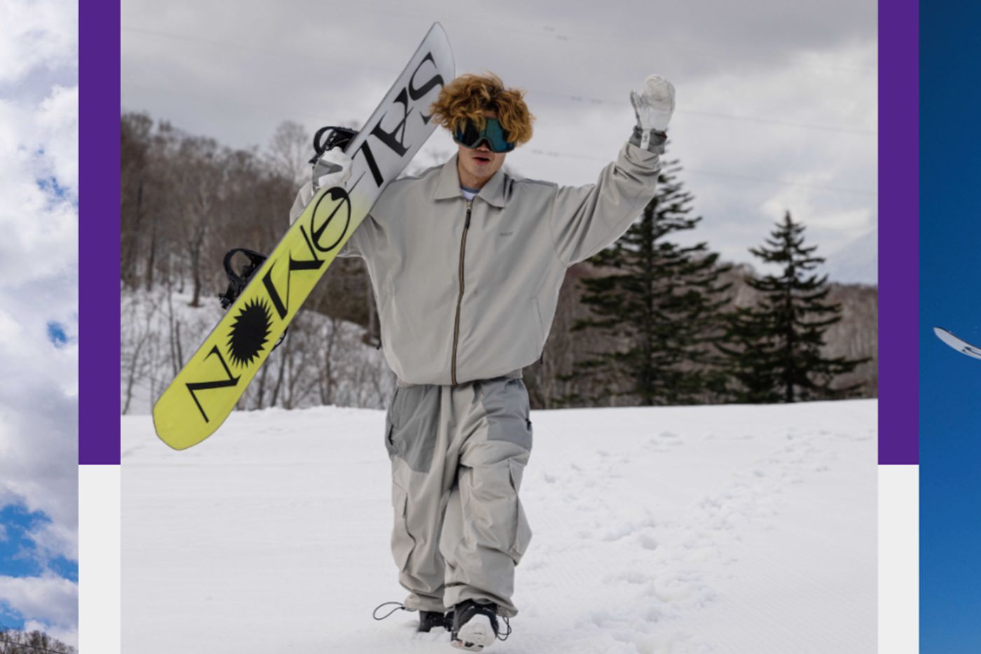 ムラサキスポーツと契約をしている濱田海人選手（ムラサキスポーツ公式サイトより）