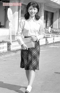 1966年の和泉雅子さん。この年にリリースした『二人の銀座』は100万枚超のヒットに