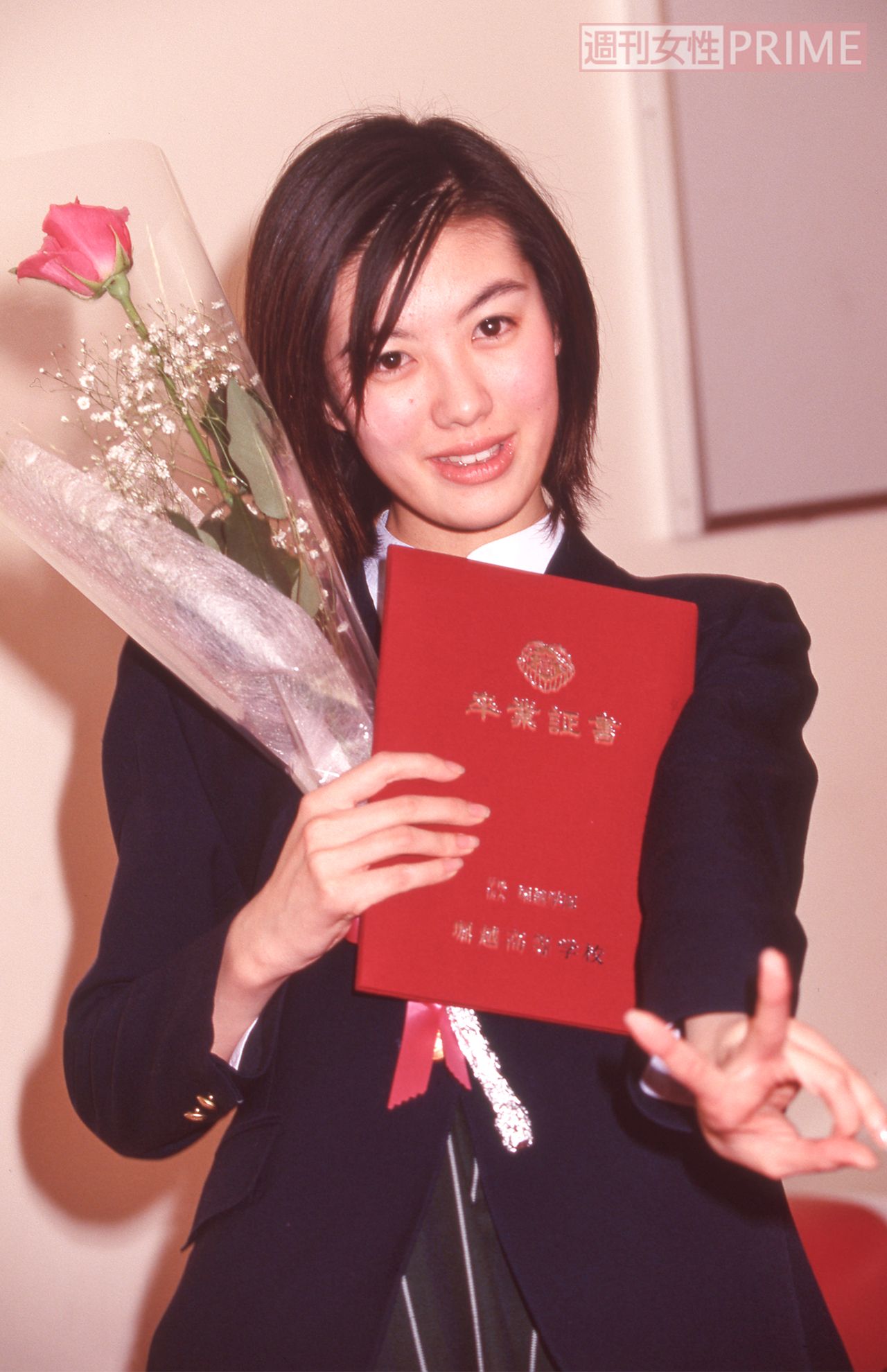 堂本剛と堀越高校同級生のともさかりえは、'22年に3度目の結婚を（'98年卒業）