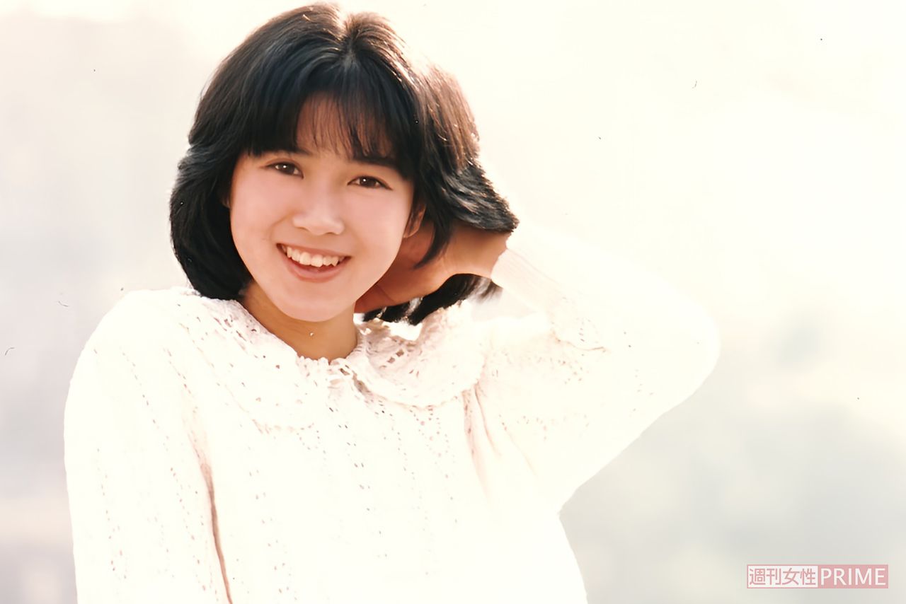 アイドル時代の西村知美さん　写真／本人提供