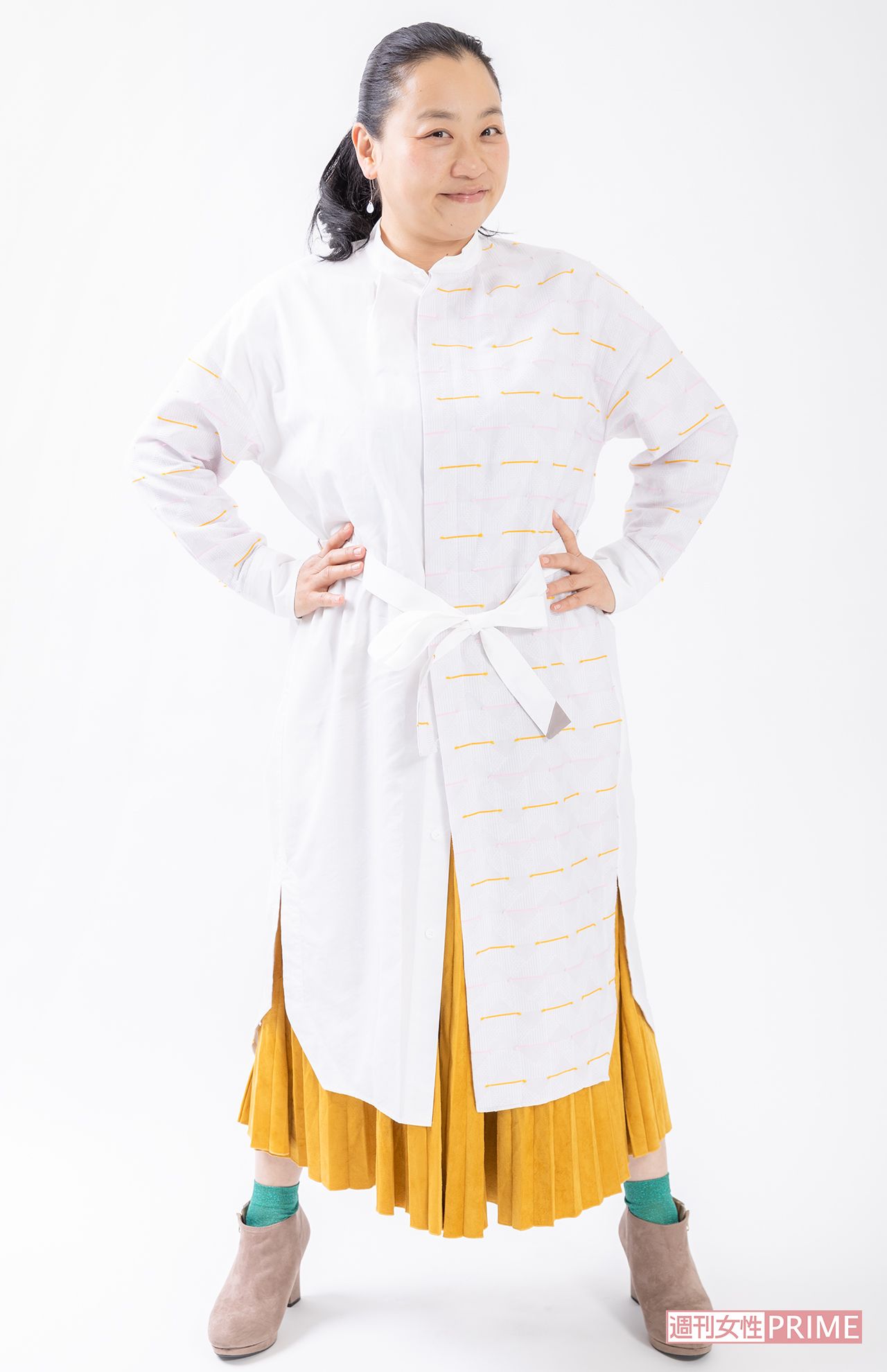 いとうあさこ　撮影／齋藤周造　衣装協力／POLS