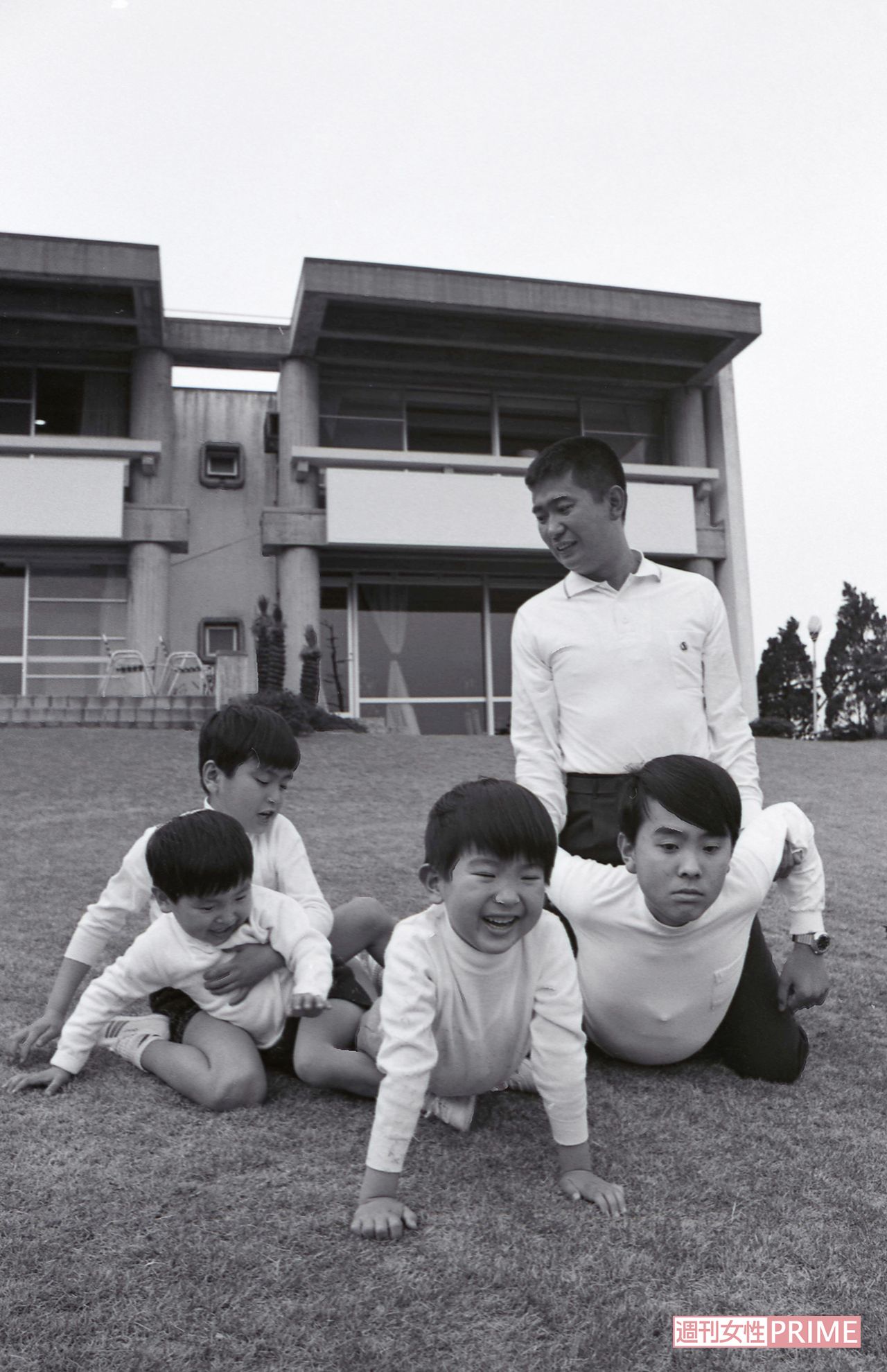 1970年、石原慎太郎さんと息子４人