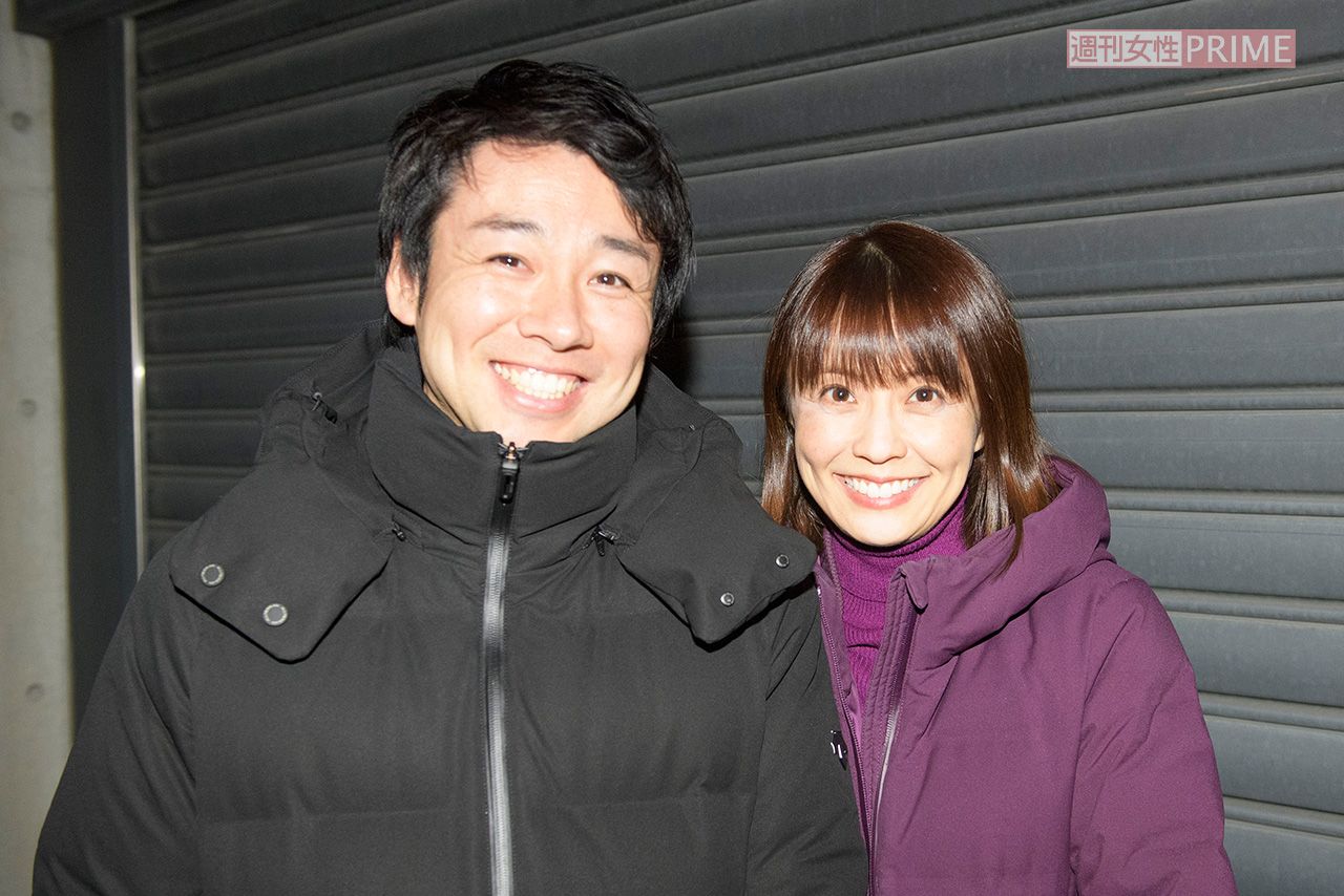 小林麻耶と夫（2018年12月）