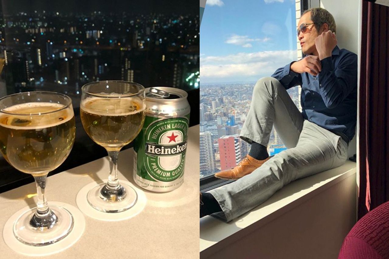 宮崎容疑者のインスタにまさかの“匂わせ”疑惑が……（写真左右ともに宮崎容疑者のインスタより）