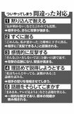 ついやってしまう、モラハラへの「間違った対応」