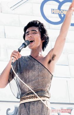 1977年、嬬恋ライブ。ドラマ『ムー』のころ　撮影／週刊女性写真班